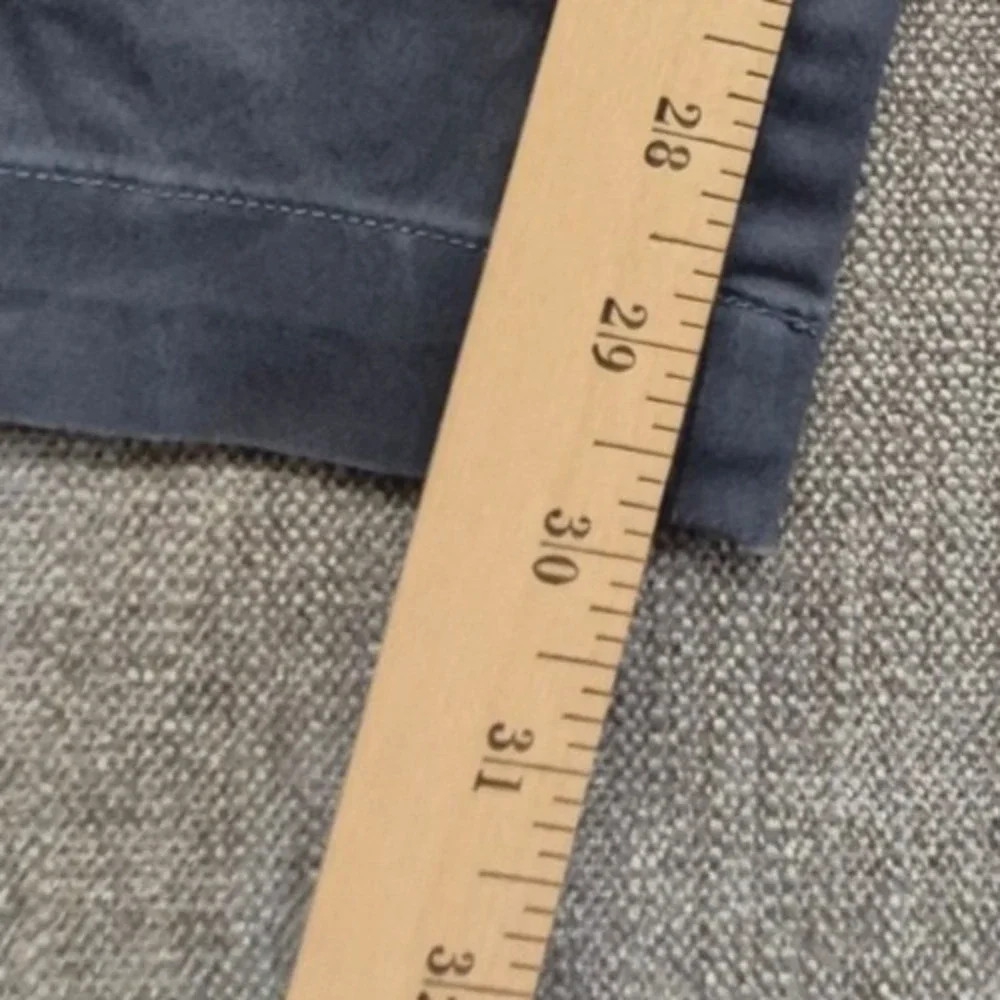 Banana Republic Slim Fit Chino Pants men's 33x32 dusty blue stretch flat front